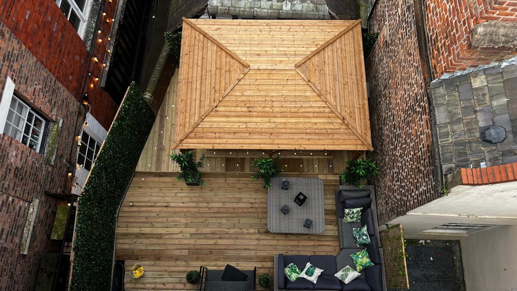 Romance On The Rows - Hot Tub City Centre Chester Esterno foto